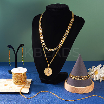DIY Chain Bracelet Necklace Making Kit DIY-PJ0001-37-1