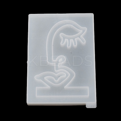 Abstract Art Human Face Display Decoration DIY Silicone Molds LS-SIMO-C011-02-1