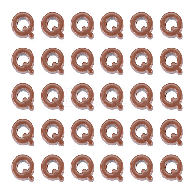 Opaque Acrylic European Beads OACR-TAC0019-006Q-1