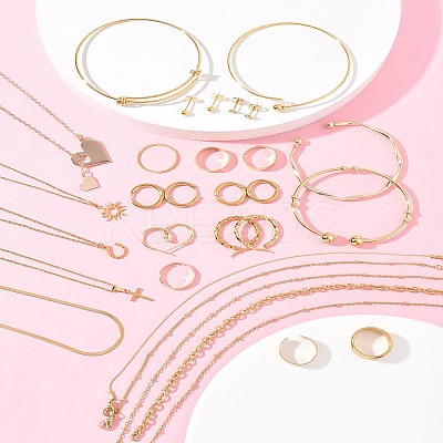 Alloy Cuff Bangles SJEW-FS0001-04-1