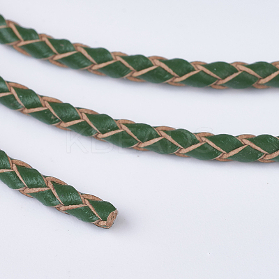 Braided Leather Cords WL-P002-18-A-1