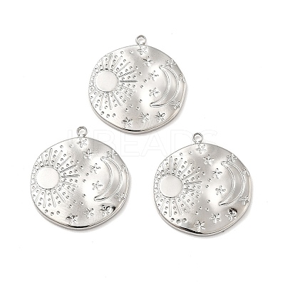 Non-Tarnish 304 Stainless Steel Pendants X1-STAS-A066-02P-1