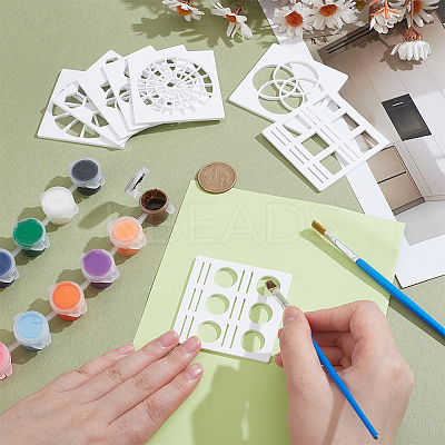 Acrylic Drawing Painting Stencils Templates DIY-BC0015-50B-1