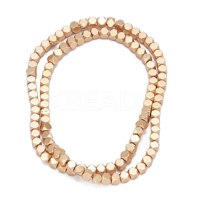 Non-magnetic Synthetic Hematite Beads Strands G-H270-01G-01-1