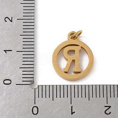304 Stainless Steel Charms
with Jump Ring LS-STAS-R001-02G-R-1