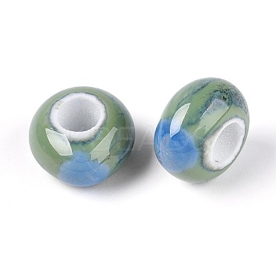 Handmade Porcelain Beads PORC-S498-05R-1