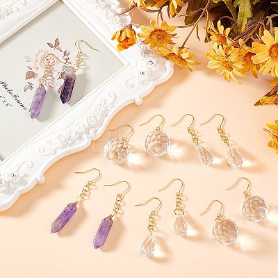304 Stainless Steel Dangle Earrings EJEW-GO00001-1