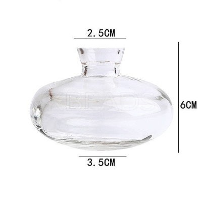 Glass Vases LS-PW-WG51C8B-01-1