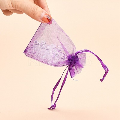 Organza Gift Bags with Drawstring X-OP-R016-7x9cm-20-1