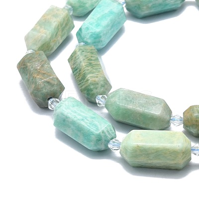 Natural Amazonite Beads Strands G-F715-057-1