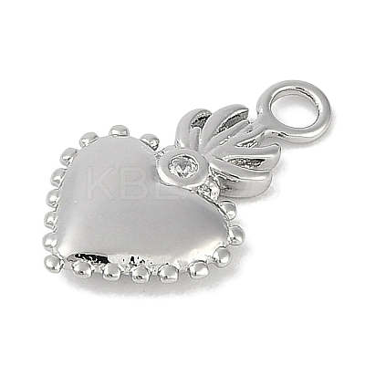 Brass Micro Pave Cubic Zirconia Pendants KK-I719-42P-1