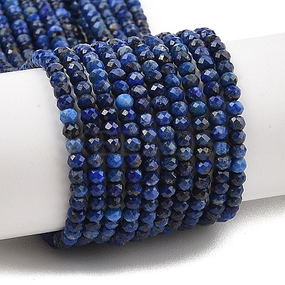 Dyed Natural Lapis Lazuli Beads Strands G-ONLY-T-B05-01A-1