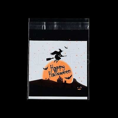 Halloween Theme Plastic Bakeware Bag OPP-Q004-01I-1
