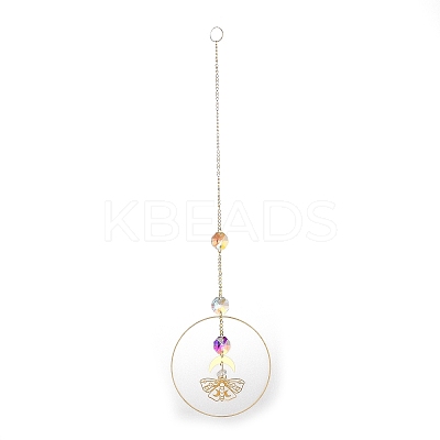 Brass Big Pendant Decorations LS-HJEW-M005-03G-04-1
