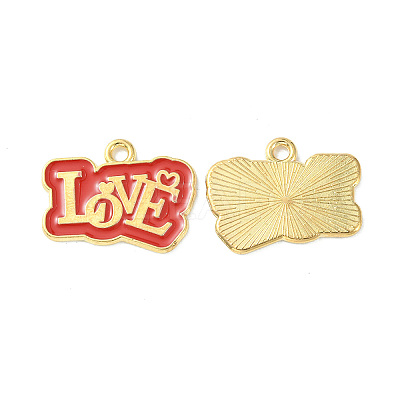 Alloy Enamel Pendants LS-ENAM-D047-03G-1