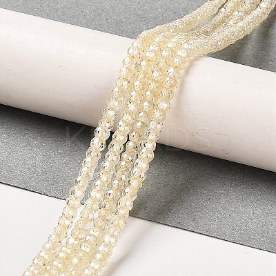 Cubic Zirconia Bead Strands ZIRC-G001-01I-1