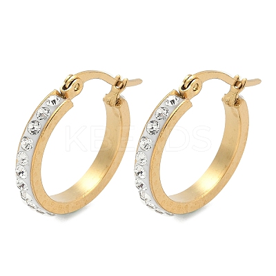 304 Stainless Steel Hoop Earrings EJEW-N0031-11G-1
