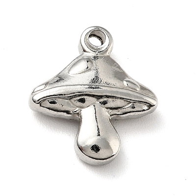 Non-Tarnish 201 Stainless Steel Machine Polishing Charms STAS-G261-30P-1