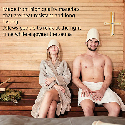 Wood Sand Timer for Dry Steam Room AJEW-WH0596-178-1