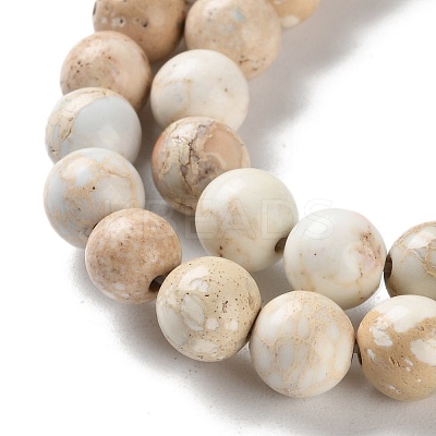 Dyed Natural Regalite/Imperial Jasper/Sea Sediment Jasper Beads Strands G-B124-C01-17-1