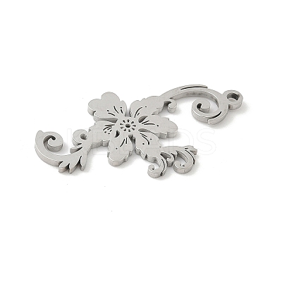 304 Stainless Steel Pendants STAS-V016-22P-1