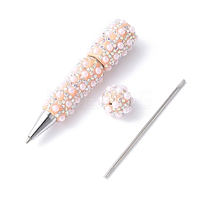 Alloy Beadable Pen AJEW-A066-04D-1