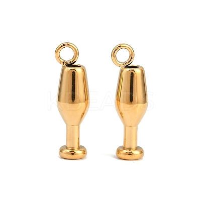 304 Stainless Steel Charms STAS-H241-35G-1