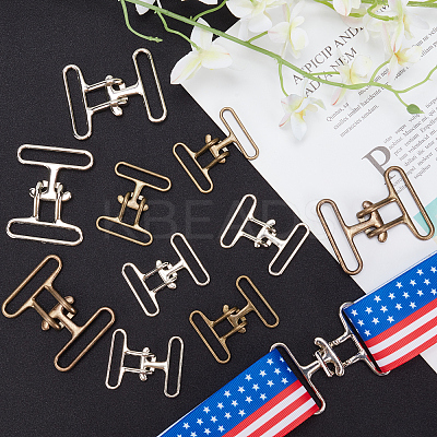 12Pcs 4 Style Alloy Belt Strap Buckles FIND-WR0009-69-1