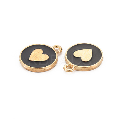 Alloy Enamel Pendants ENAM-S121-181B-1