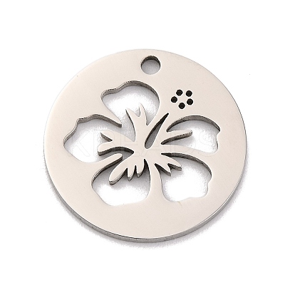 Non-Tarnish 201 Stainless Steel Charms STAS-U016-02P-1