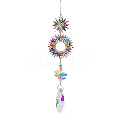 Alloy Hanging Ornaments HJEW-Q012-06E-1
