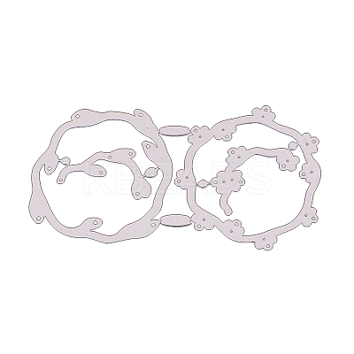 Carbon Steel Cutting Dies Stencils DIY-F032-43-1