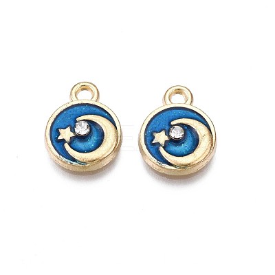Alloy Enamel Charms ENAM-S126-008-01-1