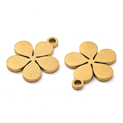 Ion Plating(IP) 316 Surgical Stainless Steel Charms X-STAS-E213-01G-1
