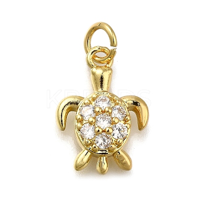 Brass Micro Pave Cubic Zirconia Pendants LS-ZIRC-I070-040G-1