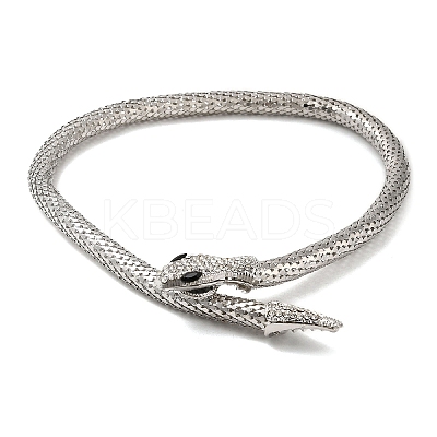 Alloy Popcorn Chain Necklaces NJEW-Z020-01A-P-1