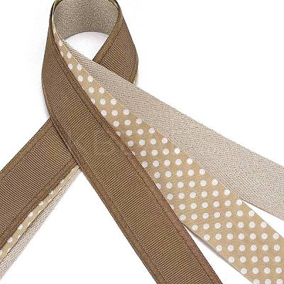 9 Yards 3 Styles Polyester Ribbon SRIB-A014-H04-1