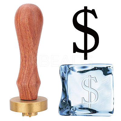 1Pc Brass Stamp Head DIY-OC0008-42C-1