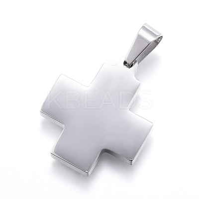 Non-Tarnish 304 Stainless Steel Pendants LS-STAS-G124-17P-1