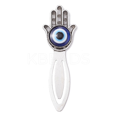 Resin Evil Eye Bookmarks AJEW-JK00273-1
