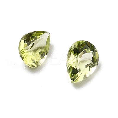 Faceted Natural Peridot Cabochons G-I295-05C-15A-04-1
