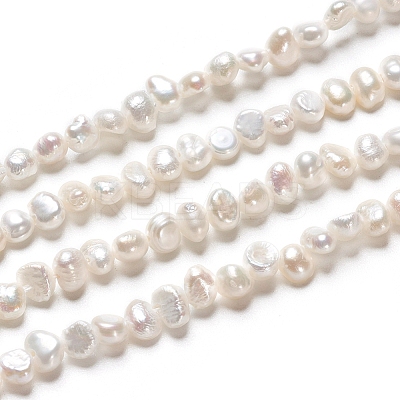 Natural Cultured Freshwater Pearl Beads Strands PEAR-I004-08C-1