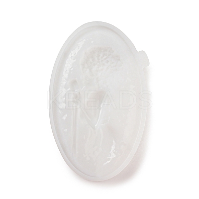 Jazz Women Singer Shape Display Decoration DIY Silicone Statue Mold DIY-K072-04-1
