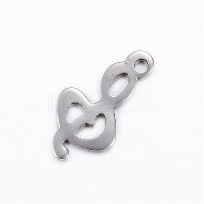 Tarnish Resistant 201 Stainless Steel Charms STAS-D445-083-1