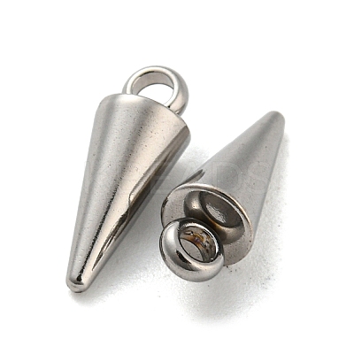 Non-Tarnish Rack Plating 201 Stainless Steel Charms STAS-S119-110P-1