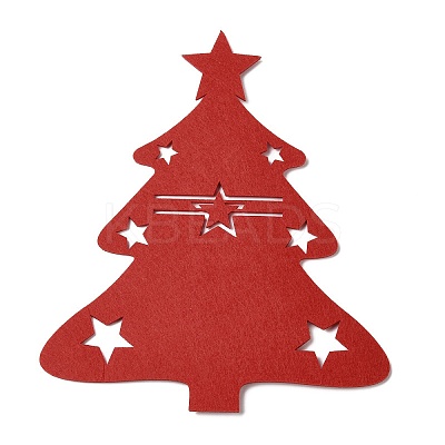 Christmas Themed Felt Tableware Holders AJEW-P106-02A-1