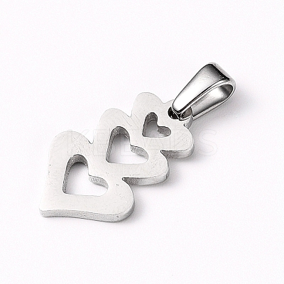 Non-Tarnish 304 Stainless Steel Pendants LS-STAS-I127-018P-1