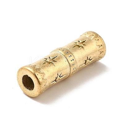Ion Plating(IP)304 Stainless Steel Tube Beads STAS-H175-09G-1