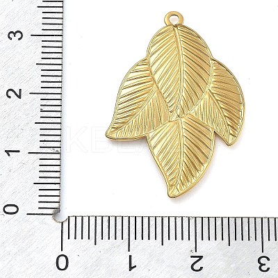 Ion Plating(IP) 304 Stainless Steel Pendants STAS-P379-02E-G-1