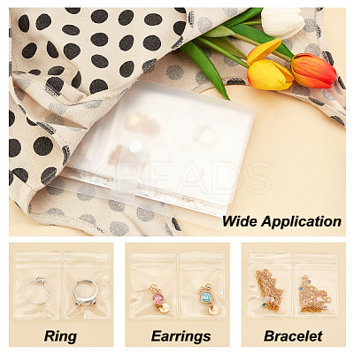 1Pc Rectangle PP Plastic Jewelry Storage Albums AJEW-PH0003-41-1